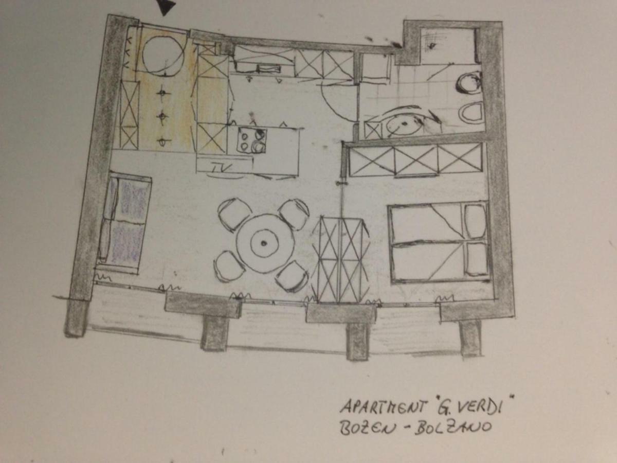 Apartment G.Verdi 볼차노 외부 사진